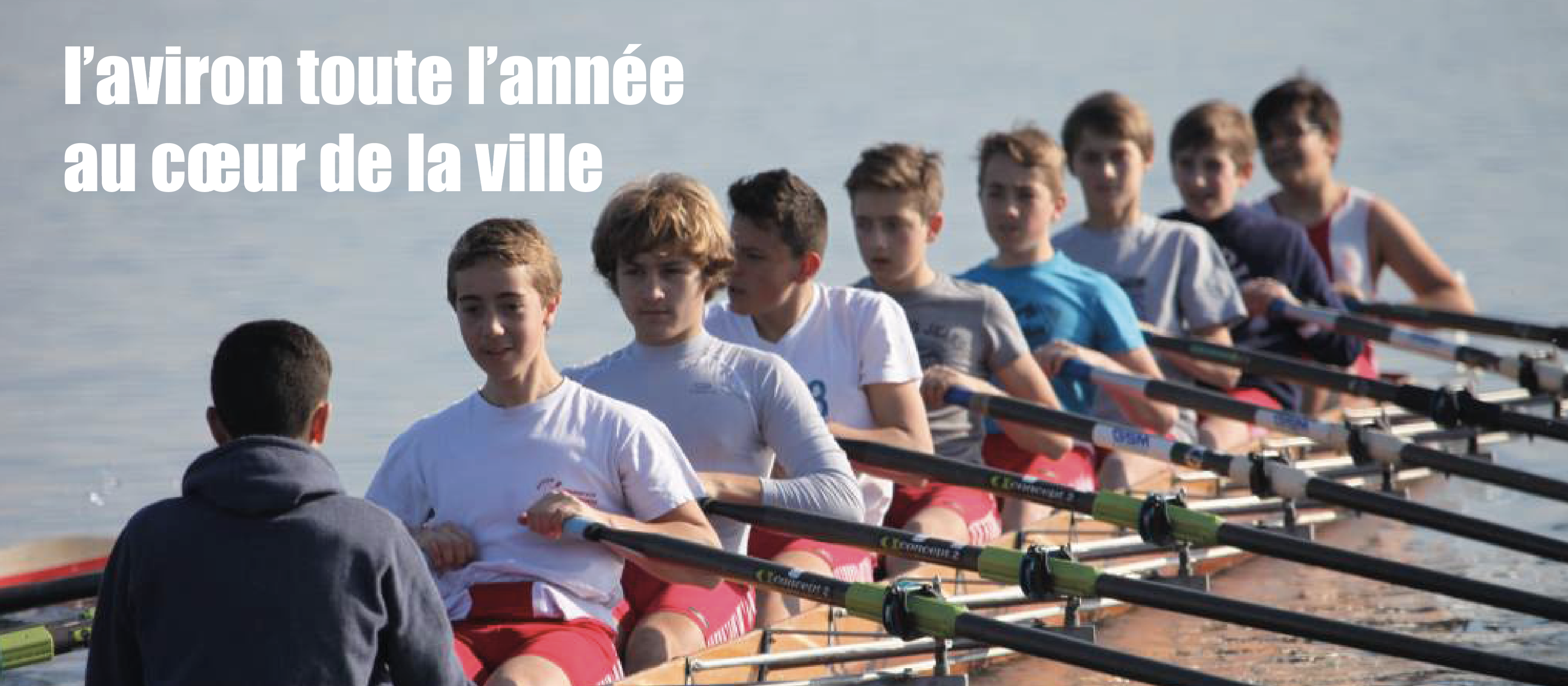 L'aviron toute l'année au coeur de la ville